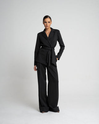 Pinstripe suit