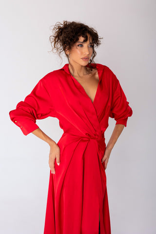 Scarlet dress
