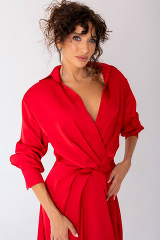 Scarlet dress