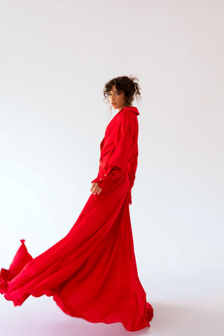 Scarlet dress