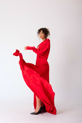 Scarlet dress