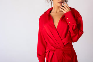 Scarlet dress
